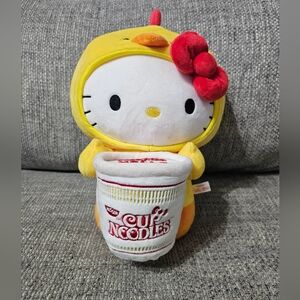 Hello Kitty - Medium plush - Nissin Cup Noodles X Hello Kitty Chicken Cup Noodle